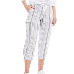 miss shop linen pants